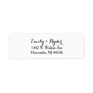 from both of us - return address labels