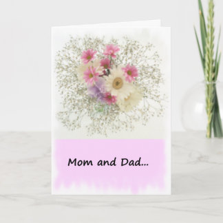 From Bride to Mom and Dad Thank You Card