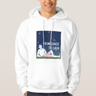 From Chaos to Calm – Emotional Healing Artwork Hoodie