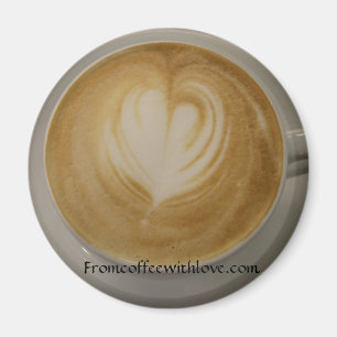 From Coffee With Love Magnet - Customized