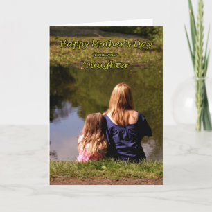 From Daugher Mother's Day at the Lake Card