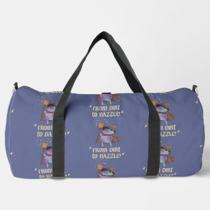 From Dirt to Dazzle Funny Wizard Frog Witch Hat Duffle Bag