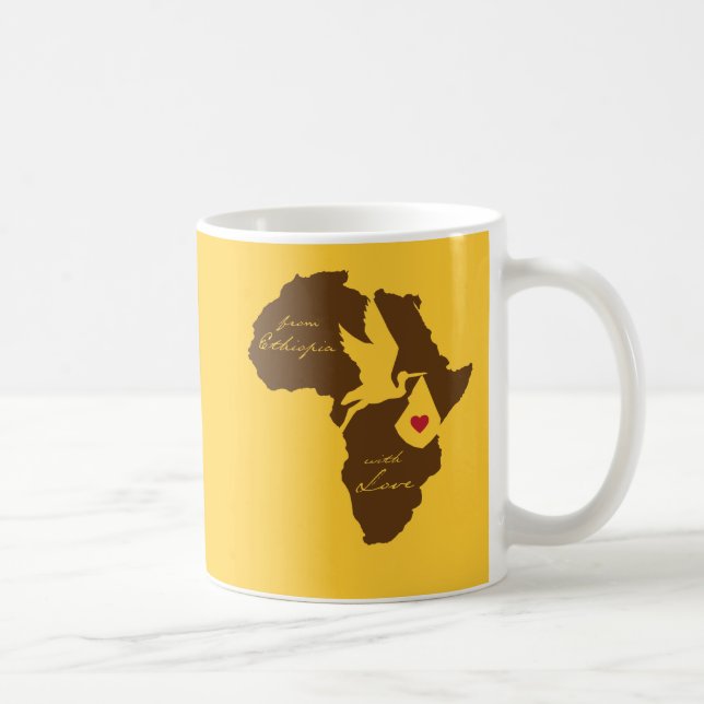 From Ethiopia With Love - Selam! Coffee Mug (Right)