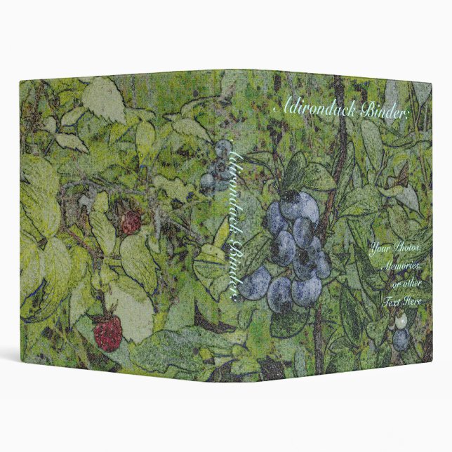 From Field to Table - Organic Recipes Binder (Background)