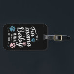 From Fur Mama to Baby Mama Est 2025 Dog Cat Mom Luggage Tag<br><div class="desc">From Fur Mama to Baby Mama Est 2025 Dog Cat New Mom</div>