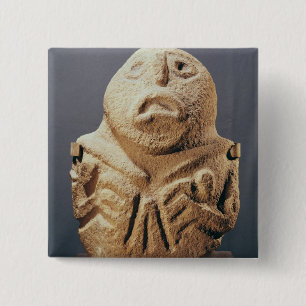 from Lepenski Vir, Yugoslavia 2 Inch Square Button