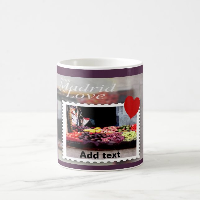 From Madrid with Love Coffee Mug (Center)