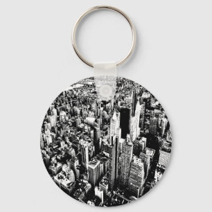 From Manhattan to the sky Keychain
