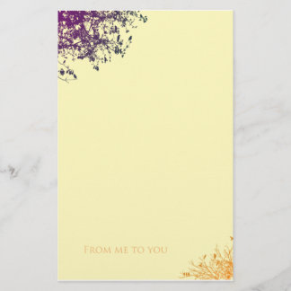 From me to you stationery