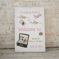 From Miss to Mrs Bridal Shower Journey Welcome