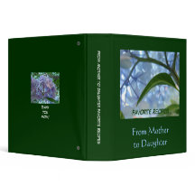 From Mother to Daughter Favourite Recipes binders