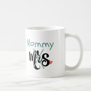 from Mrs. to Mommy! New Mom Mug (aqua)