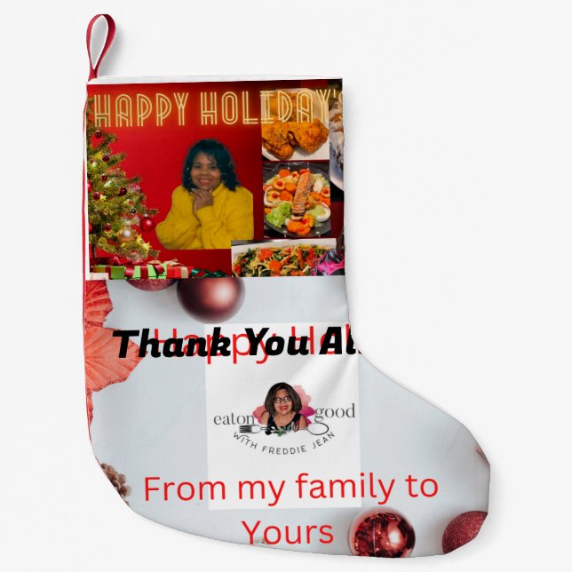From my family to yours stocking  (Front)