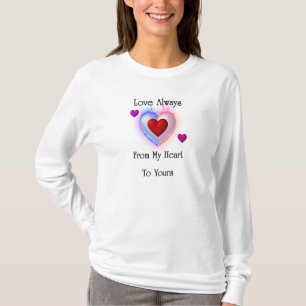 From My Heart To Yours Womens Long Sleeve Nano Tee