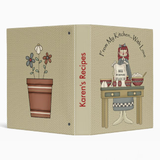 From My Kitchen-Primitive Annie-1 Binder