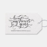 From My Shower To Yours - Bridal Shower