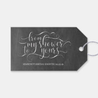 From My Shower To Yours - Bridal Shower