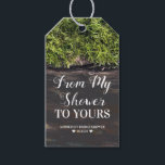 From My Shower To Yours - Bridal Shower Gift Tags<br><div class="desc">From My Shower to Yours Soap Favour Tags</div>