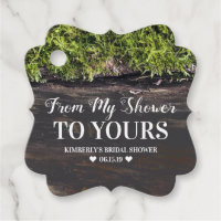 From My Shower To Yours - Rustic Mossy Wood