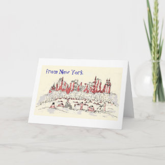from New York greeting card