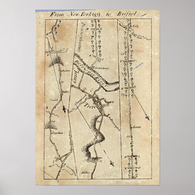 From New York to Bristol 45 Poster (Front)