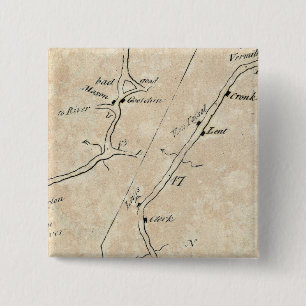 From New York to Poughkeepsie 10 2 Inch Square Button