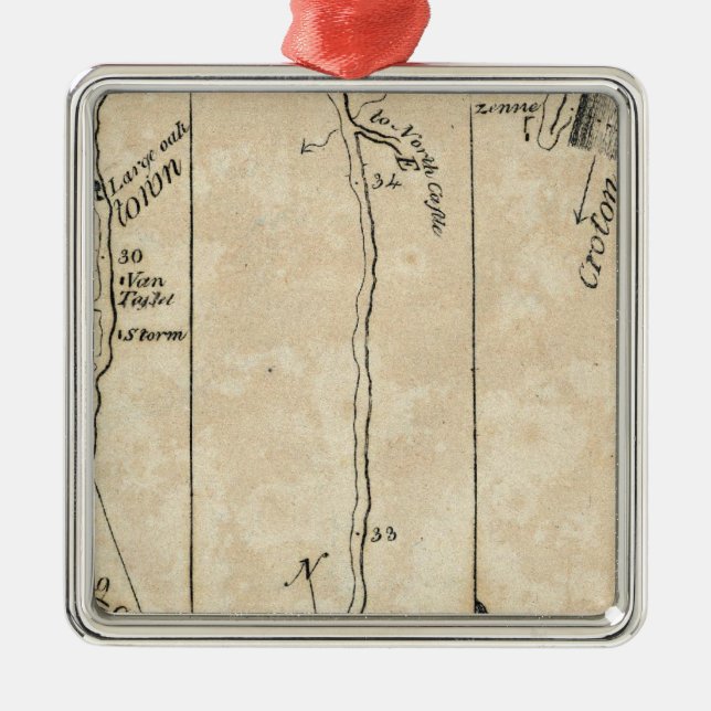 From New York to Poughkeepsie 9 Metal Ornament (Front)