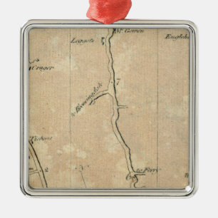 From New York to Stratford 1 Metal Ornament