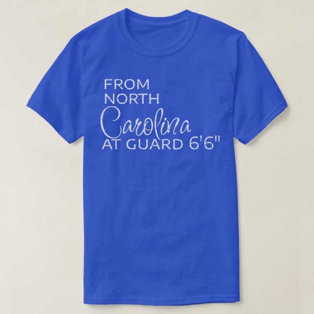 From North olina At Guard 66 T-Shirt (Design Front)
