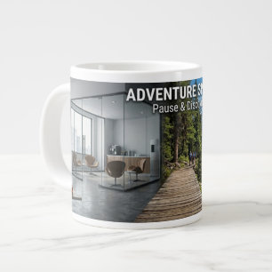 From Office to Nature mup Large Coffee Mug