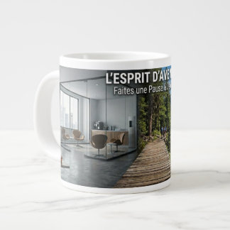 From Office to Nature mup Large Coffee Mug