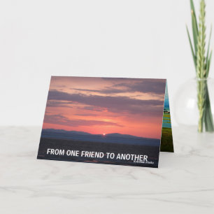 FROM ONE FRIEND TO ANOTHER CARD