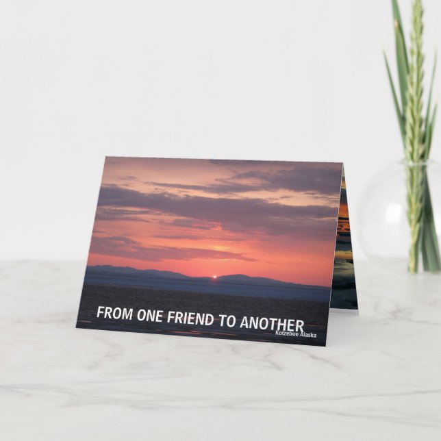 FROM ONE FRIEND TO ANOTHER CARD (Front)