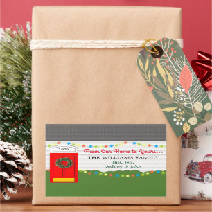 From Our Home To Yours Personalized Sticker