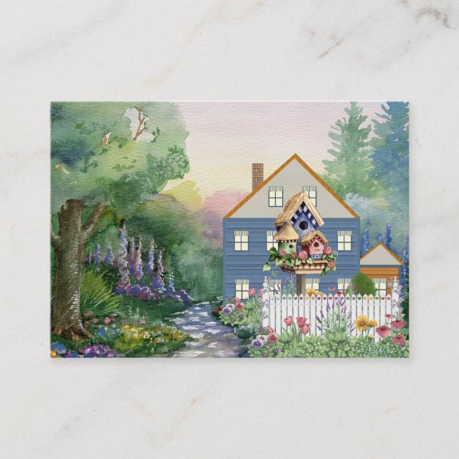 From Our House to Yours by SRF Business Card (Front)