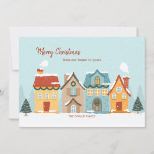 From Our House to Yours Holiday Card