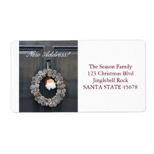 From our new address Christmas Wreath