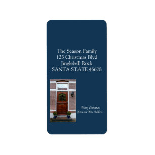 From our new Home Christmas Wreath Label