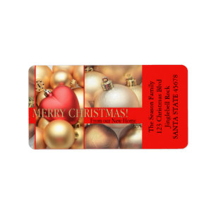 From our new Home Golden ornaments Label