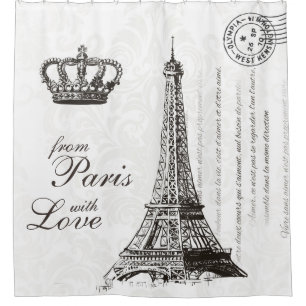 From Paris with Love Black and White Travel Decor