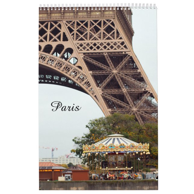 From Paris With Love Calendar (Cover)