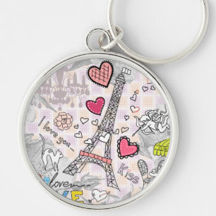 From Paris With Love Keychain
