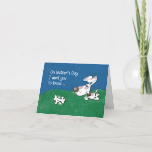 From Pet Dog Mother's Day Best Doggone Mom Card