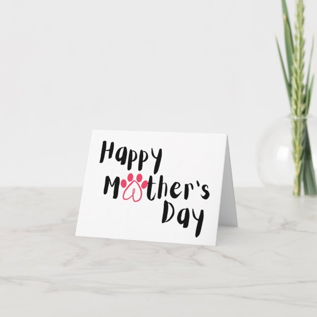 From Pet | Happy Mother's Day  Holiday Card (Front)