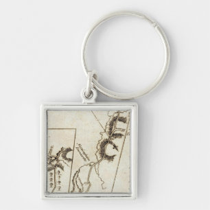 From Philadelphia to Annapolis Md 58 Keychain