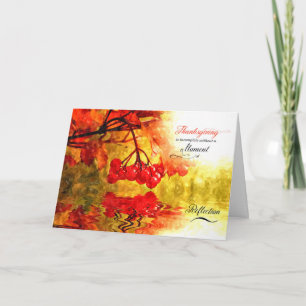 from Realtor or Real Estate Office Thanksgiving Holiday Card