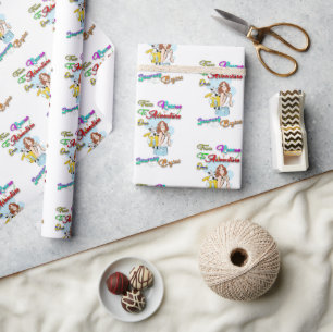 From Rescue To Adventure Our Journey Begins Paws Wrapping Paper