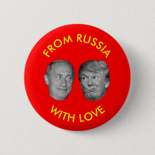FROM RUSSIA WITH LOVE 2 INCH ROUND BUTTON