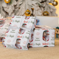 From Santa Believe in Magic Rounded Lozenge Photo
