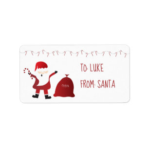 From Santa Claus Label